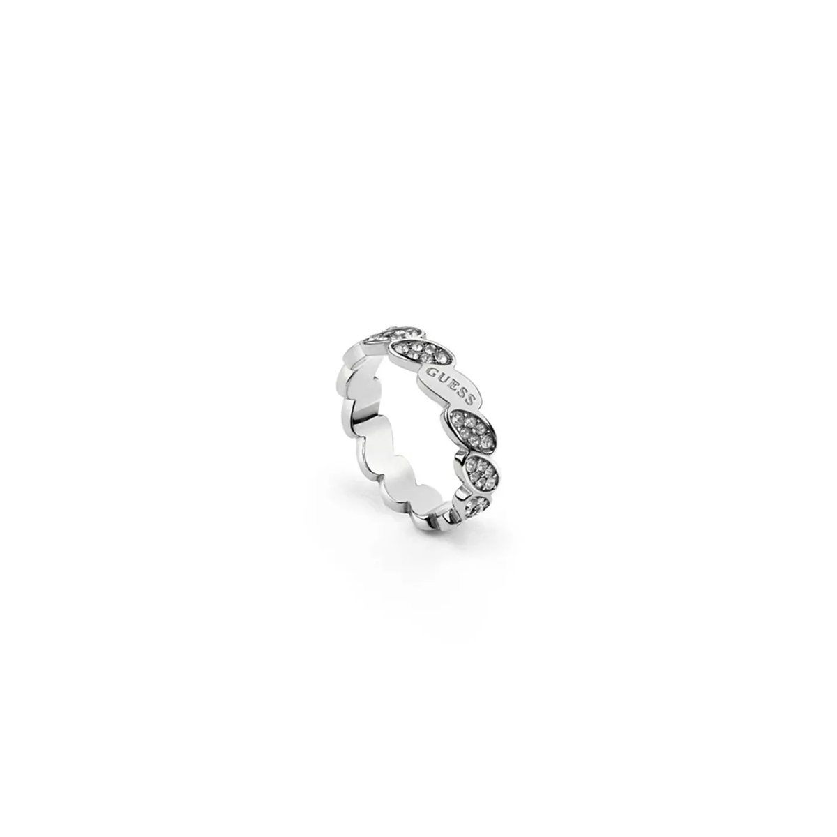 BAGUE GUESS FEMME SIMPLE ACIER